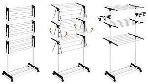 Uscator de rufe Massido Delia White/Black