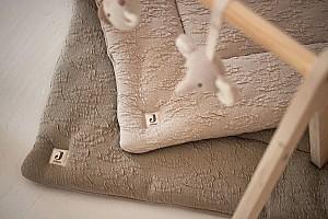 Covoras de joaca copii Jollein Soft Waves Verde Olive