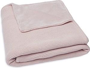 Pled Jollein Basic Knit Pale Pink/Coral Fleece