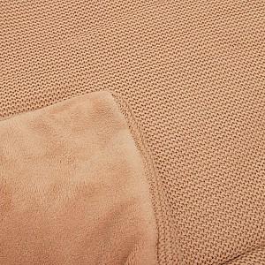 Covoras de joaca copii Jollein Basic Knit Biscuit