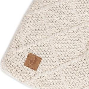 Covoras de joaca copii Jollein Check Knit Oatmeal