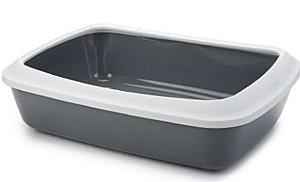 Tavita pentru pisici Beeztees Iriz Open with Rim Grey