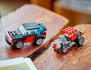 Constructor LEGO Creator Flatbed Truck With Helicopt 31146
