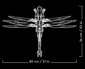 Constructor LEGO Icons 10327 "Dune Atreides Royal Ornithopter”