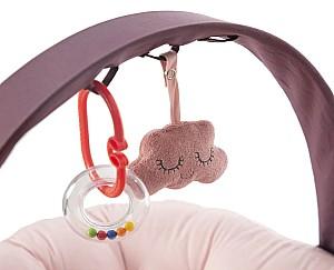 Covoras de joaca copii BABYJEM My First Bed Pink