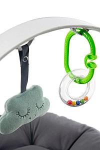 Covoras de joaca copii BABYJEM My First Bed Anthracite