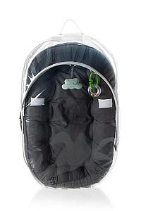 Covoras de joaca copii BABYJEM My First Bed Anthracite