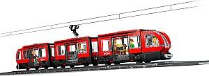 Constructor LEGO City Tramvai si statie in centrul orasului 60423