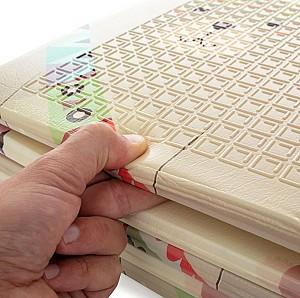 Covoras de joaca copii Petite&Mars Campy Elephant&Fox