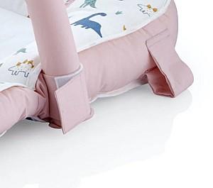 Covoras de joaca copii BABYJEM Sit and Play Pink