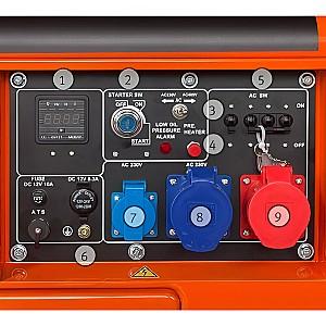 Generator electric de curent Stürmer Maschinen PG-D 60 TEA-S HC