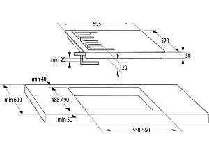 Plita incorporabila combinata Gorenje GCI691BSC