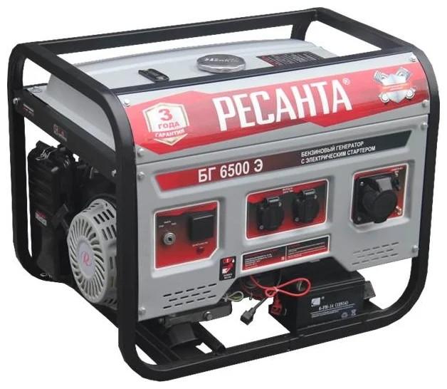 Generator electric de curent Resanta БГ6500 Э