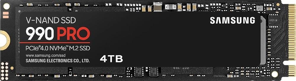 SSD Samsung 990 PRO 4TB (MZ-V9P4T0BW)