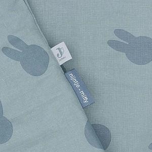 Lenjerie de pat Jollein Miffy Shadow Sea Green