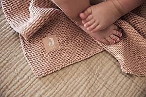 Pled Jollein Basic Knit Wild Rose