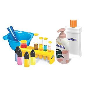 Set de cercetare pentru copii Play Toys Fabrica DIY de Săpun Lichid