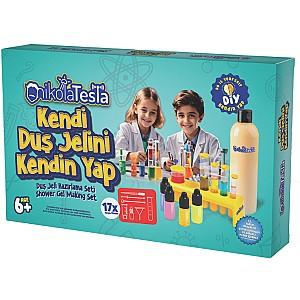 Set de cercetare pentru copii Play Toys Fabrica DIY de Gel de Duș