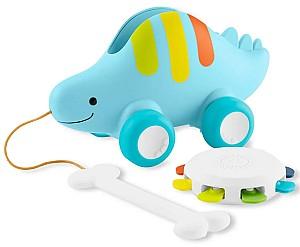 Jucarie de impins si tras Skip Hop Explore&More Dinosaur