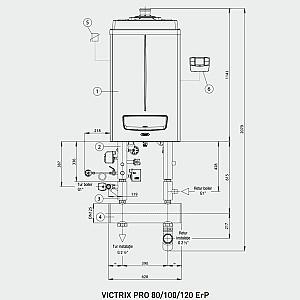 Cazan pe gaz Immergas Victrix 120 Pro