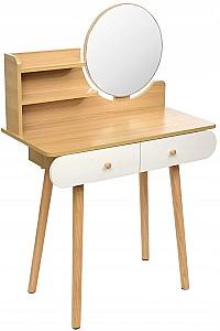 Masa de machiaj Jumi Scandi CM-891937 Alb / Fag