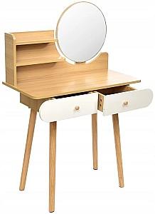 Masa de machiaj Jumi Scandi CM-891937 Alb / Fag