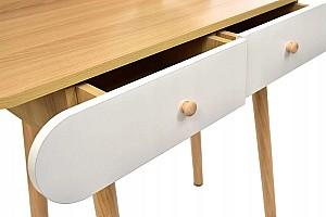 Masa de machiaj Jumi Scandi CM-891937 Alb / Fag