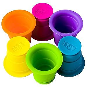 Joc de logica Toys outlet Cupe cu ventuze