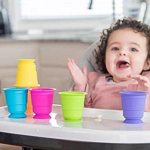 Joc de logica Toys outlet Cupe cu ventuze