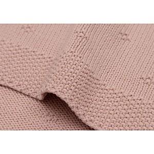 Pled Jollein Cosy Knit Wild Rose
