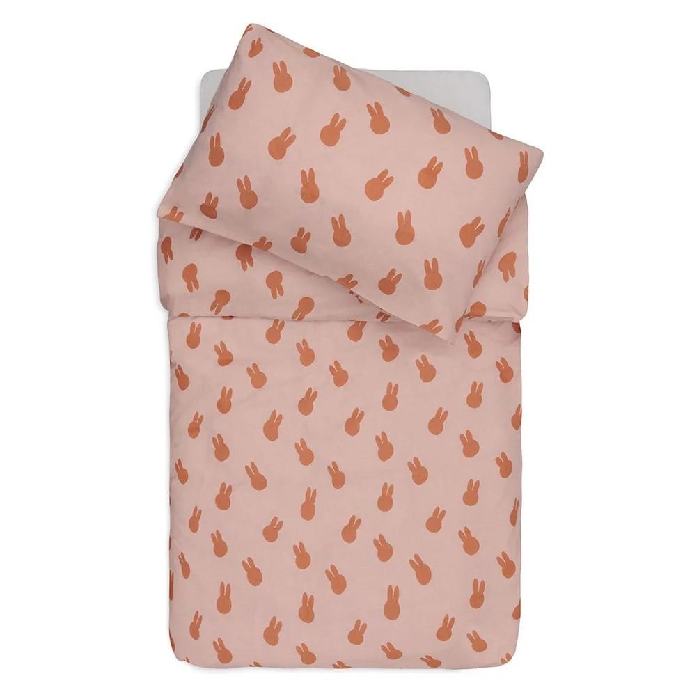 Lenjerie de pat Jollein Miffy Shadow Wild Rose