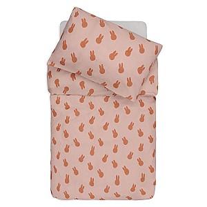 Lenjerie de pat Jollein Miffy Shadow Wild Rose