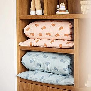 Lenjerie de pat Jollein Miffy Shadow Wild Rose