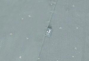 Lenjerie de pat Jollein Twinkling Sea Green