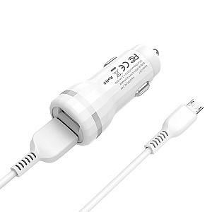 Incarcator auto HOCO Z27 Staunch + USB Micro