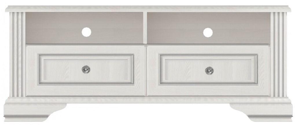 Tumba pentru televizor Yasen White 2S 120 Pin Argintiu