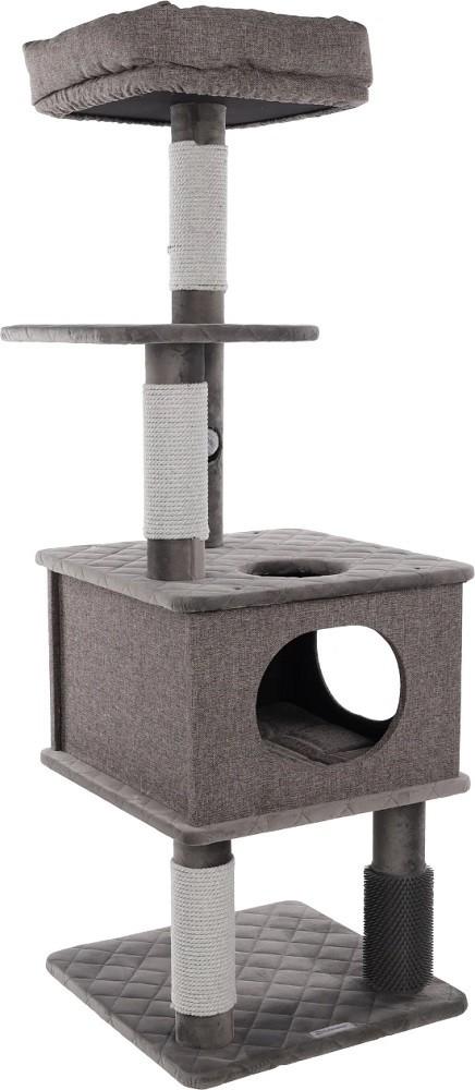 Ansamblu pentru pisici Flamingo TEOR Grey (561553)