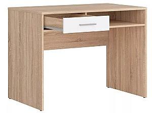 Masa de birou Yasen Nepo BIU1S Stejar Sonoma/Niphea Alba