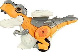 Robot jucarie New World T-Rex Orange 8003
