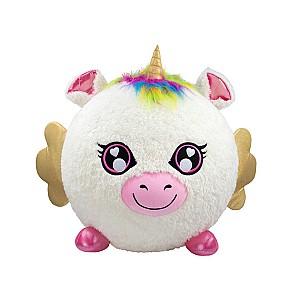 Jucarie interactiva Biggies White Unicorn 22 cm