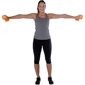 Haltera Pure Neopren Dumbbell 2x4kg