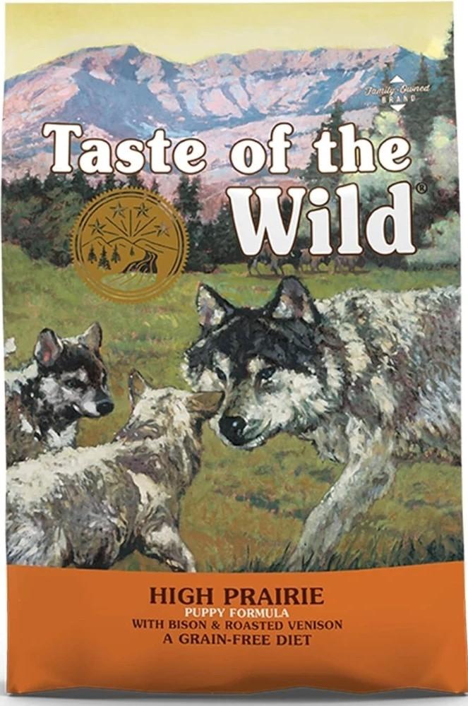 Hrana uscata pentru caini Taste of the Wild High Prairie Puppy Bison&Venison 12.2kg