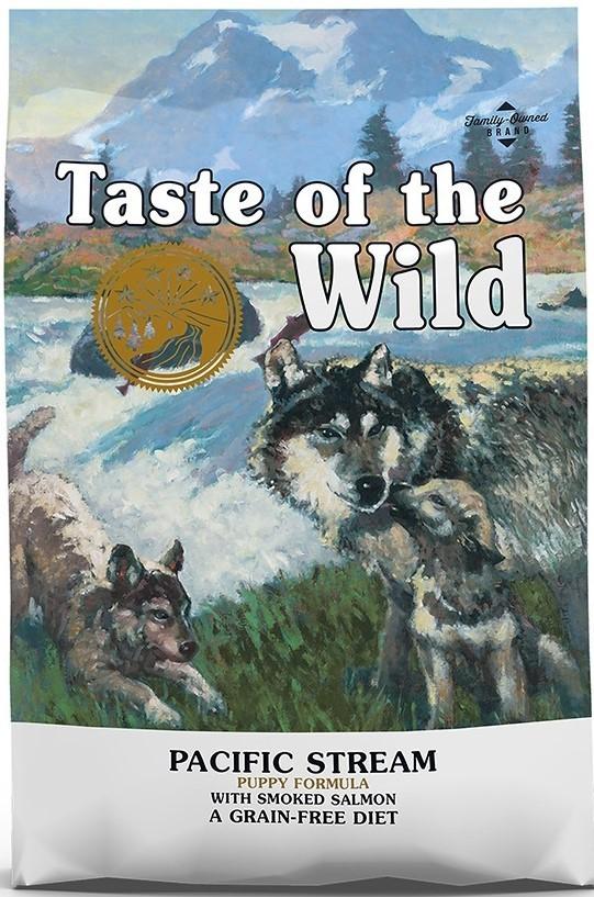 Hrana uscata pentru caini Taste of the Wild Pacific Stream Puppy Salmon 12.2kg