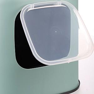 Litiera acoperita pentru pisici Flamingo Trudy Green