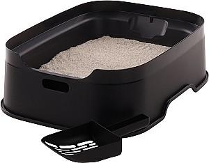 Litiera acoperita pentru pisici Flamingo Trudy Green