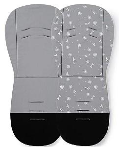 Saltea pentru carucioare Petite&Mars Foamy Grey Dragonfly