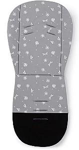 Saltea pentru carucioare Petite&Mars Foamy Grey Dragonfly