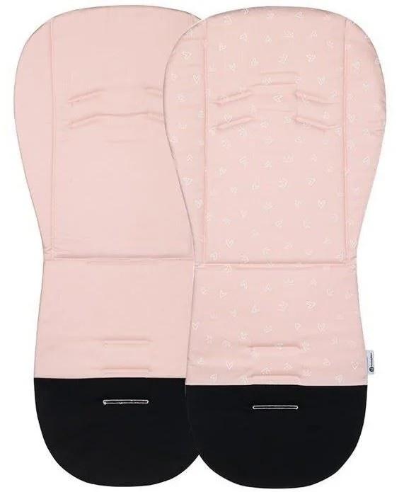 Saltea pentru carucioare Petite&Mars Foamy Pink Queen