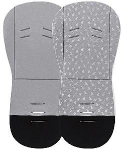 Saltea pentru carucioare Petite&Mars Foamy Grey Hills