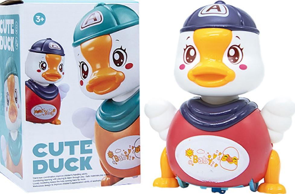 Jucarie interactiva New World Cute Duck Red 986A